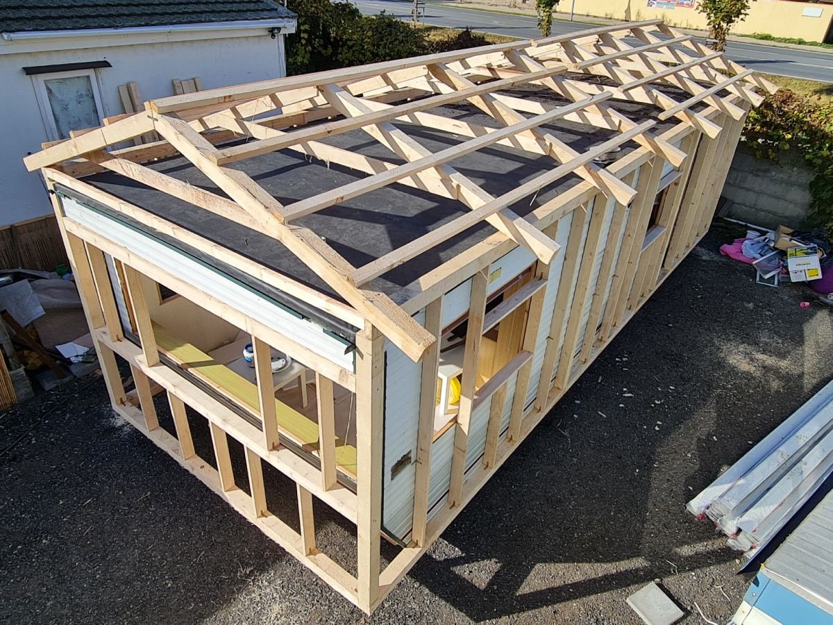 Zateplení mobilního domu